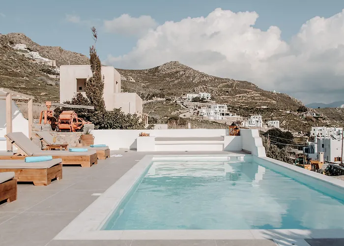 빌라 Of Roses In Naxos - Private With Pool