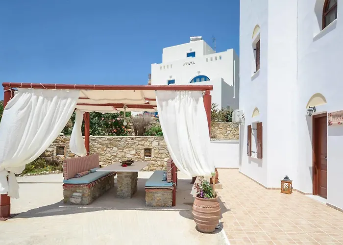 빌라 Of Roses In Naxos - Private With Pool
