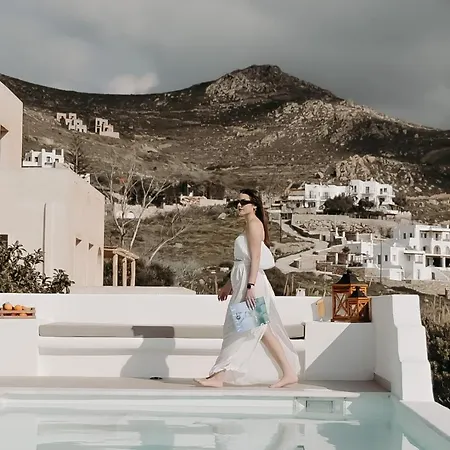 Of Roses In Naxos - Private With Pool Villa *
