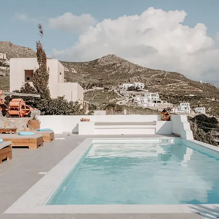 فيلة Of Roses In Naxos - Private With Pool