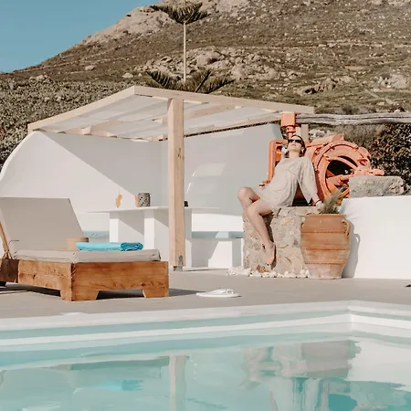 Of Roses In Naxos - Private With Pool Villa