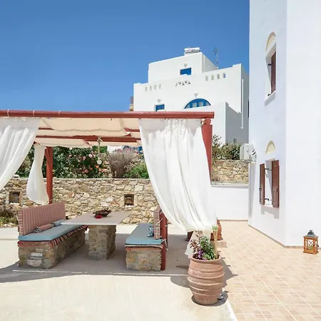 Villa Of Roses In Naxos - Private With Pool