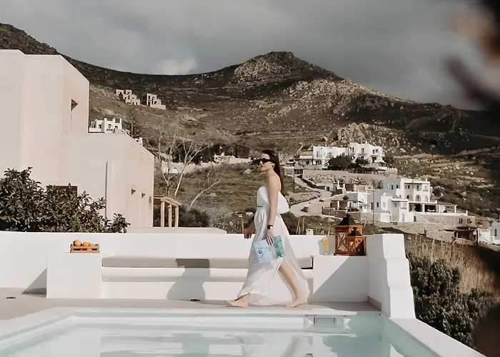 Of Roses In Naxos - Private With Pool Вилла *